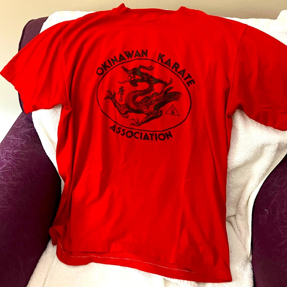 Vintage karate tee - (fits as Men’s M)